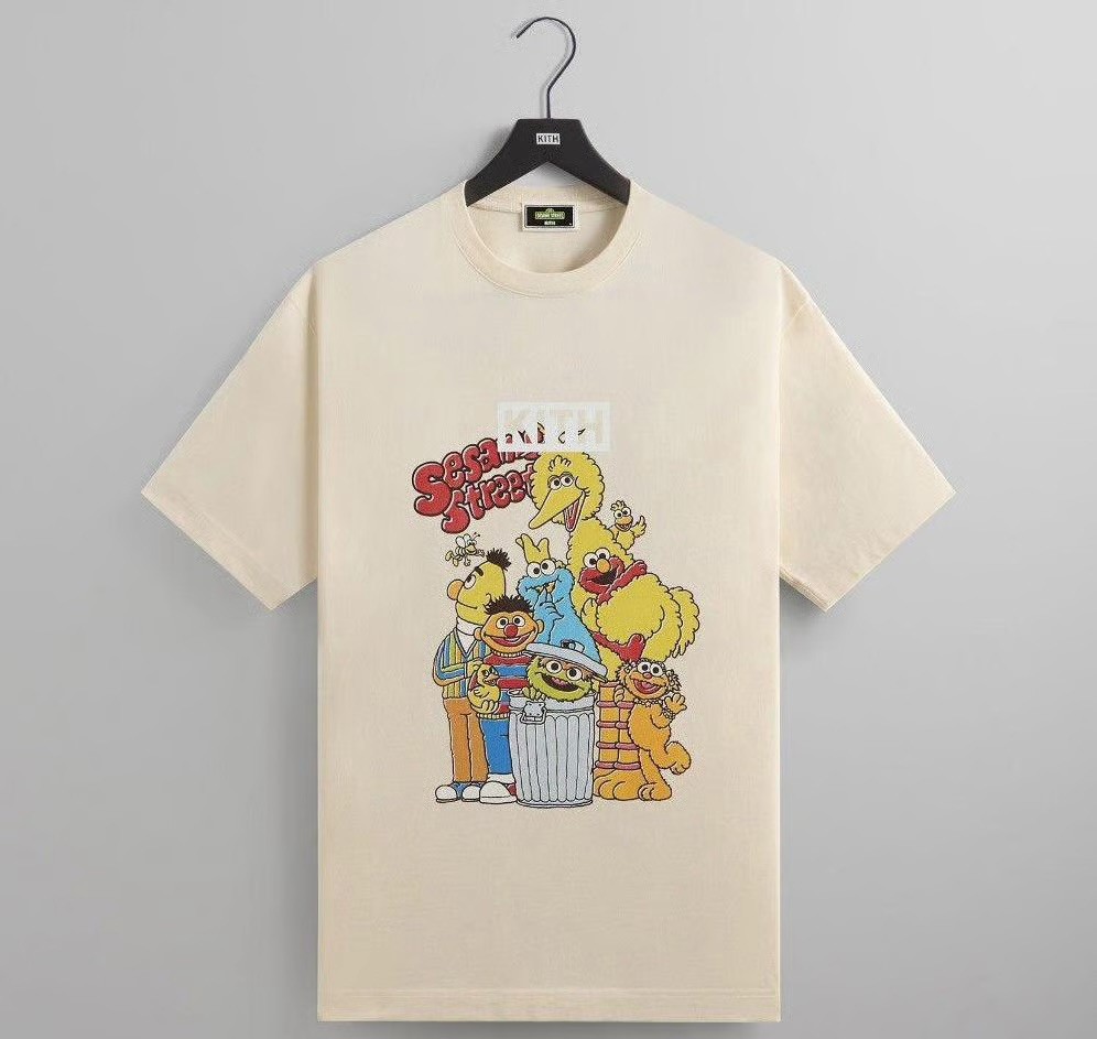 Kith X Sesame Street Shirt Medium