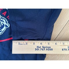 Chicago Bears NFL Team Apparel Young Mens Navy Blue T-Shirt Football Size Medium