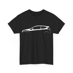 Ford Fiesta ST Mk VI Silhouette Car T-shirt