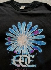 EDC Las Vegas concert T-shirt 2013 Electric Daisy Carnival Size 2XL Black U2 XXL