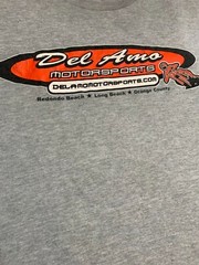 Del Amo Motorsports Mens Medium Shirt Redondo Long Beach Orange County