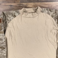 Rothco Military Shirt Mens Large Beige Camo Long Sleeve Desert Camo
