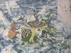 Ripple Junction Rick And Morty Adult Swim 2017 Shirt Size Large Tee Tie Dye