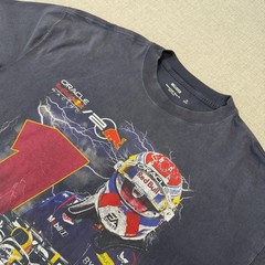 Hollister F1 Racing Max Verstappen T-Shirt Mens XL Faded Black Short Sleeve