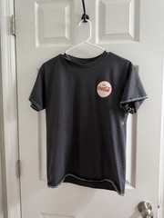 Coca Cola Black Graphic Cowboy Tee Medium M Coke
