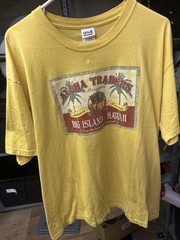 Aloha Traders Shirt Mens XL Big Island Hawaii Pineapple Graphic Tee Casual