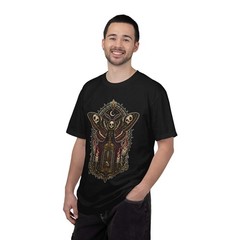 Gothic Moth Reliquary T-Shirt Graphic