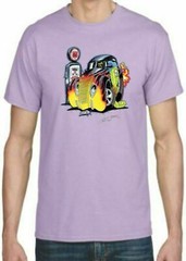 Adult DryBlend® T-Shirt – ( FLAME HOT ROD- HOT ROD)