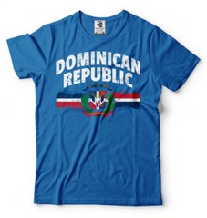 Dominican Republic Pride Country Flag Patriotic T-shirt República Dominicana Tee