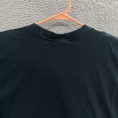 VINTAGE Avirex T Shirt Men Large Black Big Spellout Logo Street Hip Hop Casual