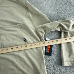 Bass Outdoor Mens XXL Long-Sleeve Utili-Tee Shirt Trench Coat Beige NWT 5841