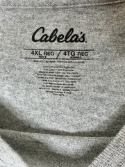 Cabela’s Deer T-Shirt Men’s 4XL Outdoor Hunting Camping Y2K Gorpcore Hike Gear