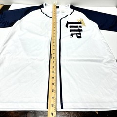 Miller Lite Beer Men’s Shirt Size Large Sports Style T-Shirt GUC
