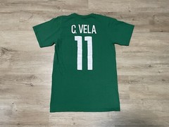 Adidas Ultimate Tee Men’s Sz S Mexico National C. VELA # 11 Green Soccer Futbol