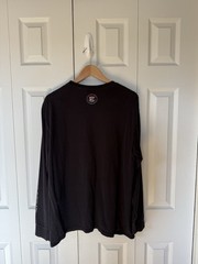 Vintage 90s Polo Jeans Co Ralph Lauren Black Long Sleeve Shirt Men’s LG Y2k USA