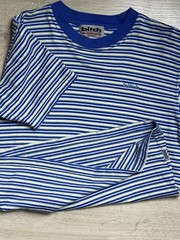 Vintage Bitch Skateboards Striped T Shirt Men’s Size Medium 90S
