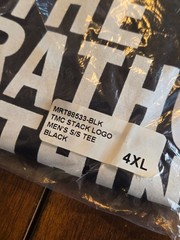 The Marathon Clothing Nipsey Hussle TMC Stack Logo Tee Black 4XL New Sealed