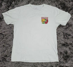 Volcom Stone Shirt Mens Small Green Skull Floral Psychedelic Surf Skate Logo