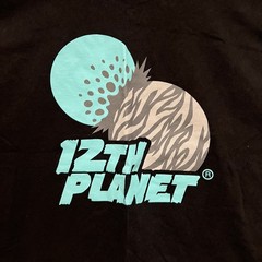 DJ 12th Planet Dubstep Tour Shirt NEW Size Medium EDM Music Festival Concert A2