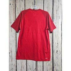 Adidas Ultimate Tee Mens L Red Solid Louisville Cardinals Raglan Graphic T Shirt