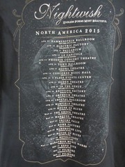 10x WHOLESALE LOT NIGHTWISH FORMS MOST BEAUTIFUL BAND CONCERT MUSIC SHIRT MEDIUM