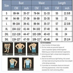 Men Body Shaper Slimming Tummy Vest Compression Shirt Tank Faja camisa de hombre