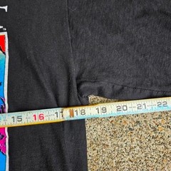 Vtg Robert Plant Manic Nirvana Tour Rock Band T Shirt Black Med Led Zeppelin