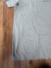NWT Polo Ralph Lauren 3LT 3XL Tall Logo Basic Cotton Tee Tshirt Grey