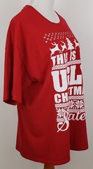 Christmas T Shirt Size XL Red This Is My Ugly Christmas Sweater