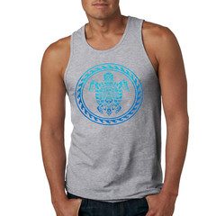 Hawaiian Tribal Sea Turtle Polynesian Symbol Tank Top