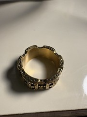 Christian Unique Pattern Ring Stainless Steel Religious Amulet Catholic