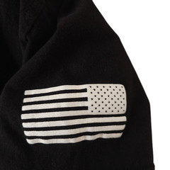 ODM Defense T Shirt Mens Size Large Black 2nd Amendment American Flag