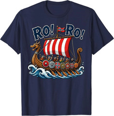 Retro Ro Ro Norway Viking Ship Soccer Norwegian Unisex Tshirt, Gift For People