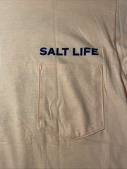 Salt Life Mens Live Salty Graphic Short Sleeve T-Shirt – M