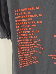 Thomas Rhett 2023 Home Team Tour Shirt – Black Graphic Country Concert Tee 2XL