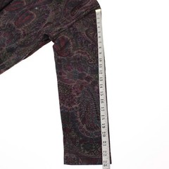 Fabio Caviglia NWOT Long Sleeve T-Shirt Size Medium in Dark Taupe/Multi Print