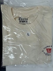 COORS BANQUET BREWED IN COLORADO T SHIRT OFFICIAL LICENSE TEE
