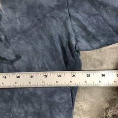 The Mountain Shirt Mens XL Blue Wolf Moon Pack Graphic Tee Tie Dye Animal