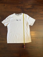 Puma Copa America 2024 ‘Cumbre’ logo tee size XL measurements pictured