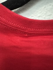 Tommy Hilfiger Mens Red New York Logo Crew Neck Short Sleeve T-Shirt Size S