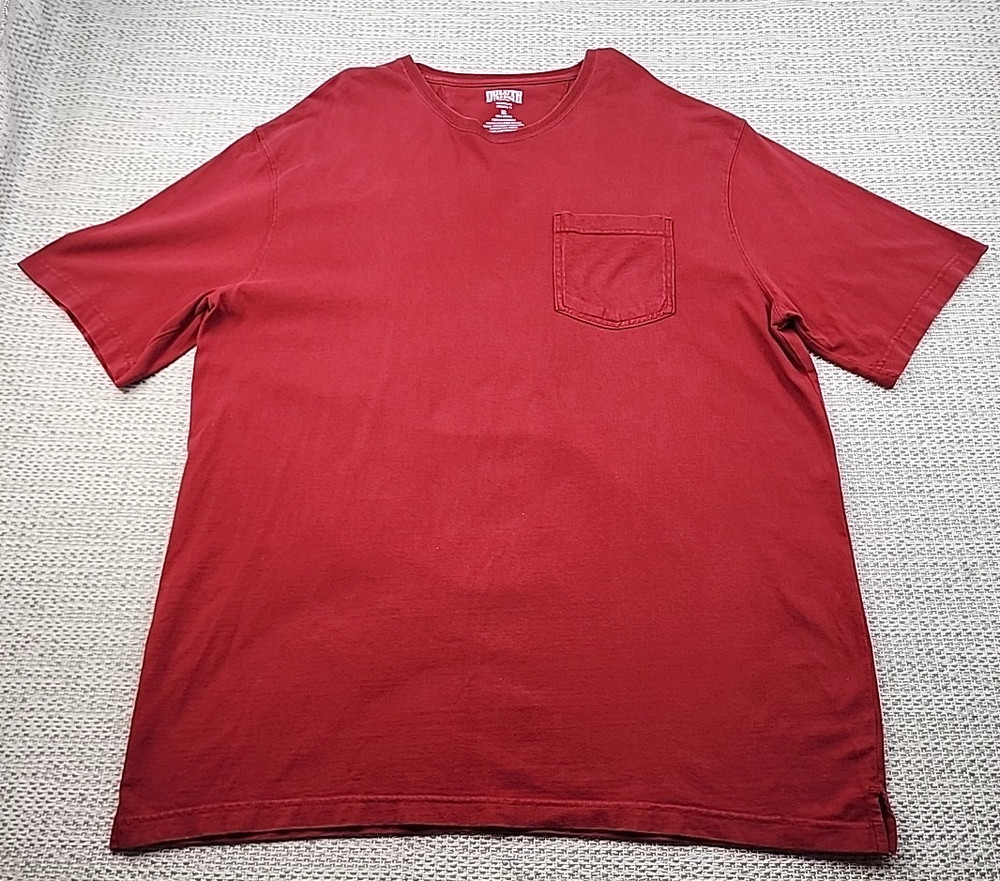 Duluth Trading Co T Shirt Mens XL Relaxed Fit Longtail Tee Pocket Work