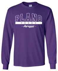 Plano Texas State T-Shirt Long Sleeve Graphic Tees Unisex Apparel