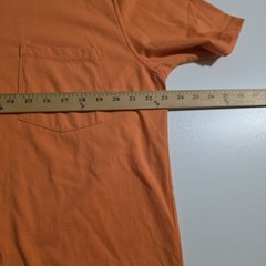 The Foundry Pocket T-Shirt Orange 100% Cotton Big And Tall Mens XLT NEW NWOT