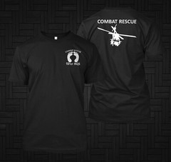101st Combat Rescue Shirt HH-60 Shirt CSAR usaf – Custom front and back tee