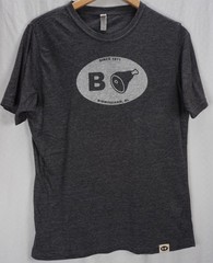 B HAM BIRMINGHAM AL T SHIRT TEE CHARCOAL GRAY ALABAMA MENS SIZE M MEDIUM