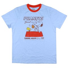 Peanuts Comics T-Shirt Snoopy and Woodstock Social Club Since 1955 Shirt