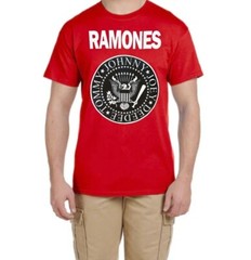 RAMONES PUNK ROCK Black T Shirt