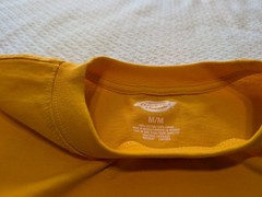Dickies Men’s Yellow Work T-shirt Size Medium