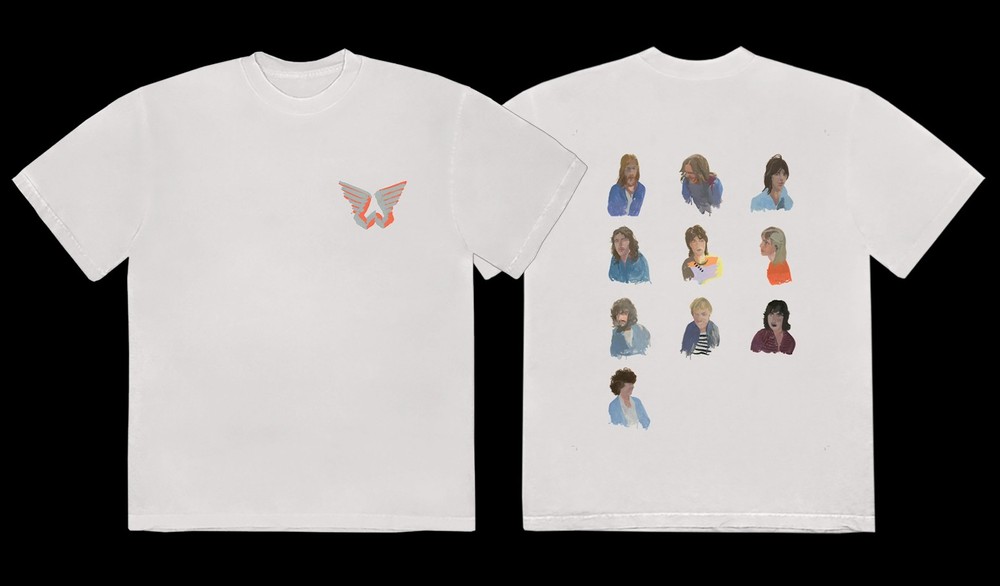 Paul McCartney Wings Watercolor T-Shirt Size S-5XL DTG Print