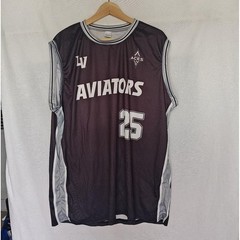 Aces Aviators Las Vegas Jersey Shirt Top XL MiLB X WNBA Stadium Night 2025